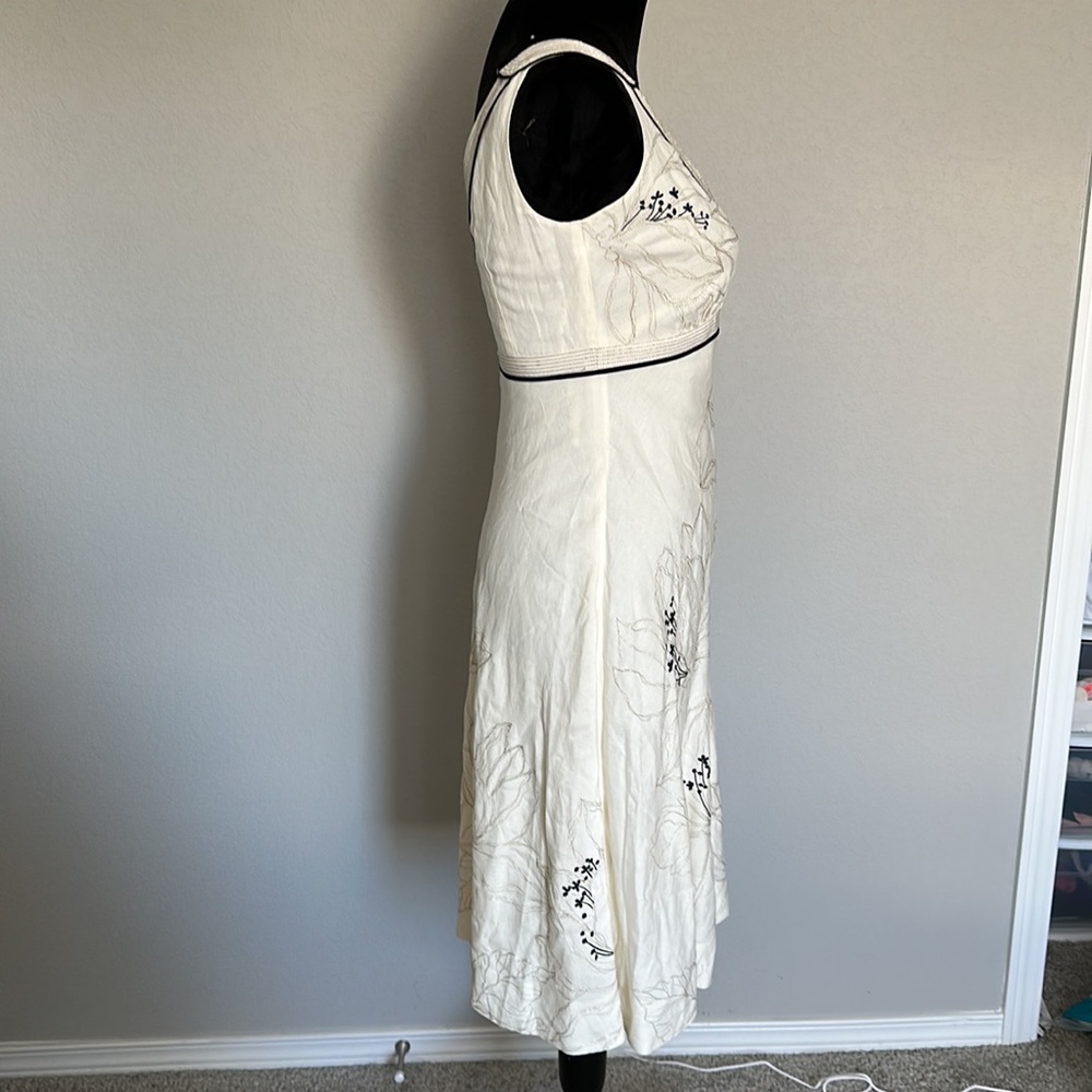 Monsoon linen mix dress - Picture 7 of 15